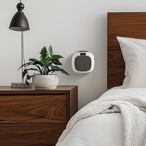 White Wall-Mounted Heater